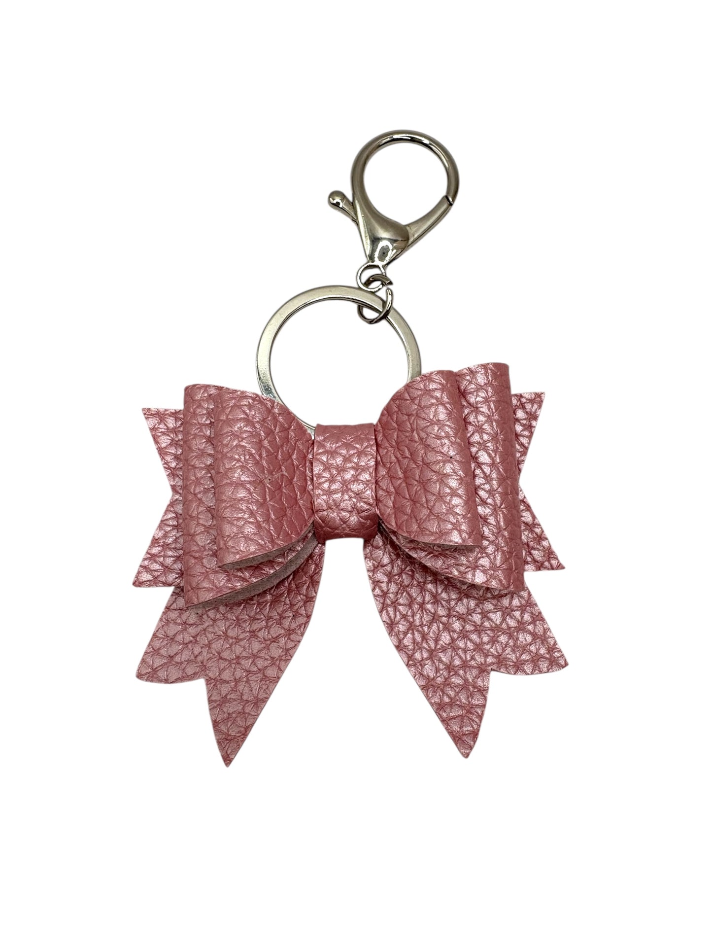Light Pink Bow Keychain - Purse Charm
