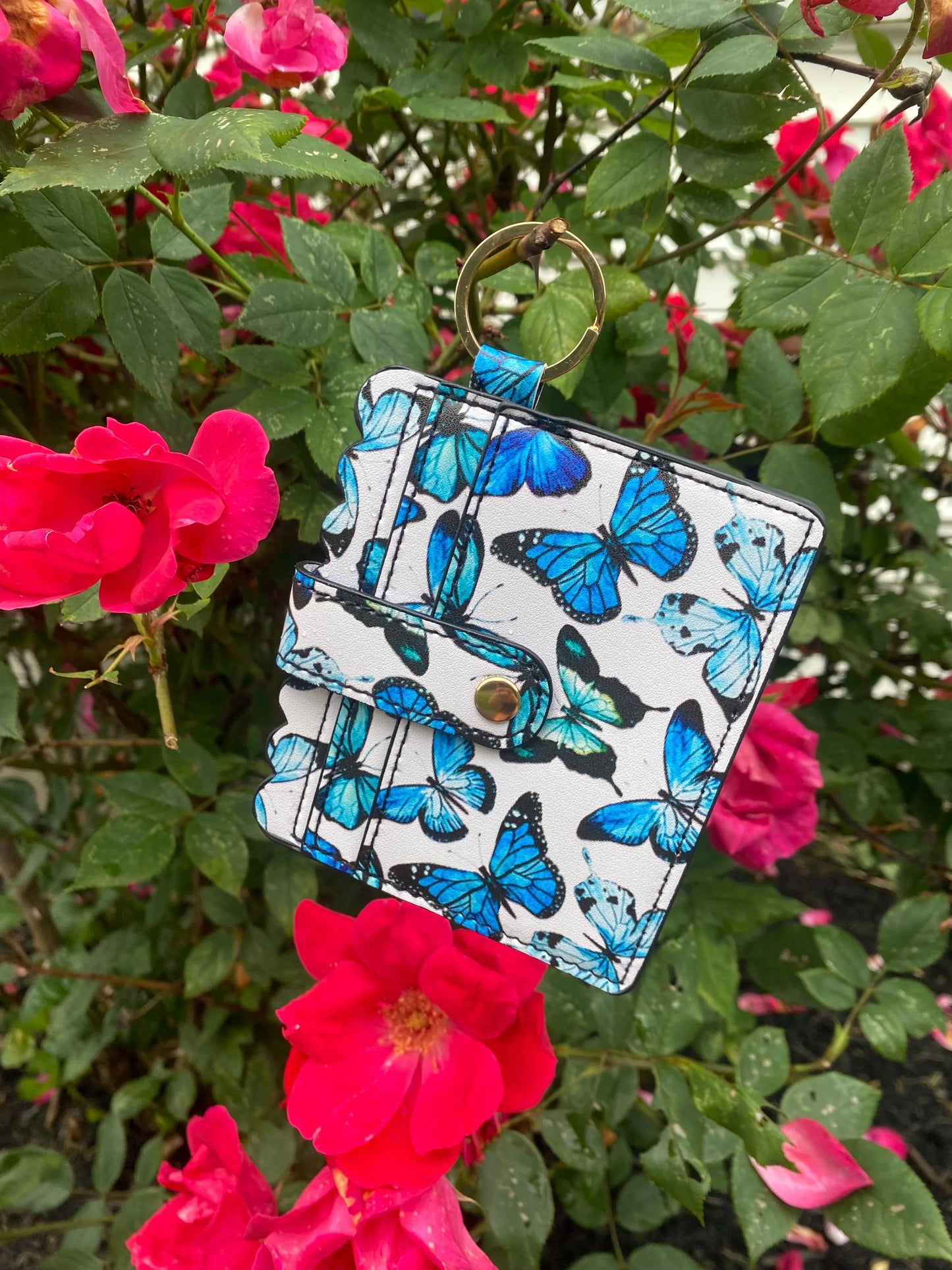 Butterfly Keychain Wallet - ID Wallet