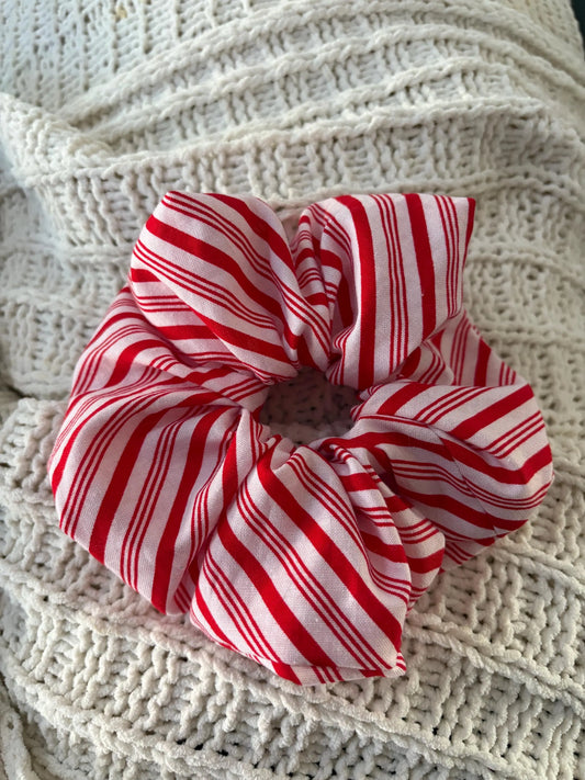 Candy Cane Hair XL Scrunchie
